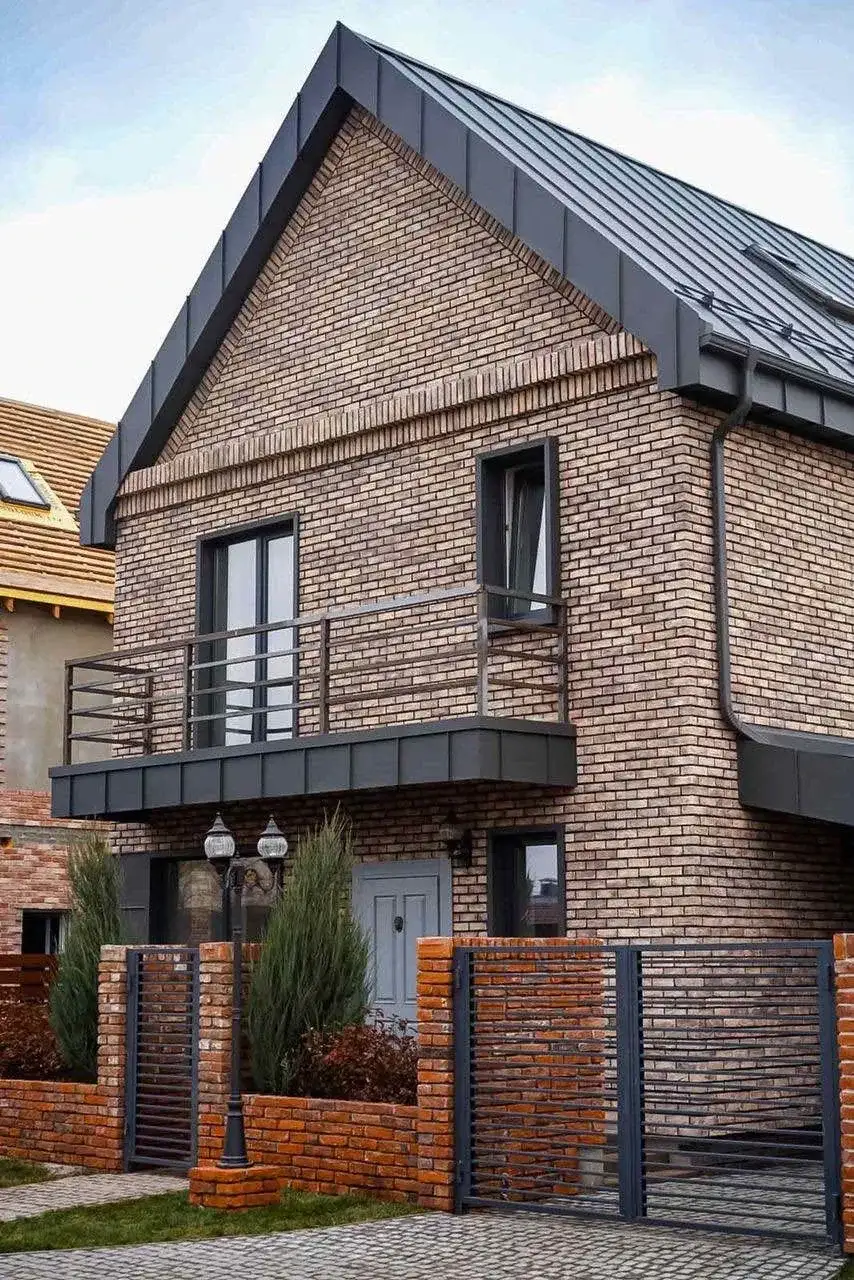 Фасадна плитка Loft Brick Антро кремовий 210×65 мм, фото 3