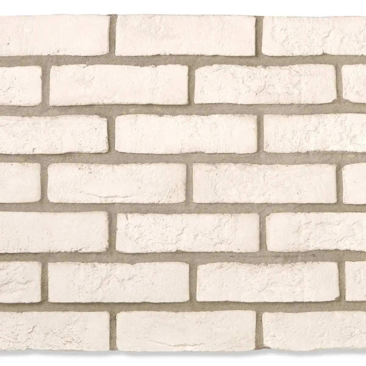 Фасадна плитка Loft Brick Бельгійська 01 білий 240×71 мм