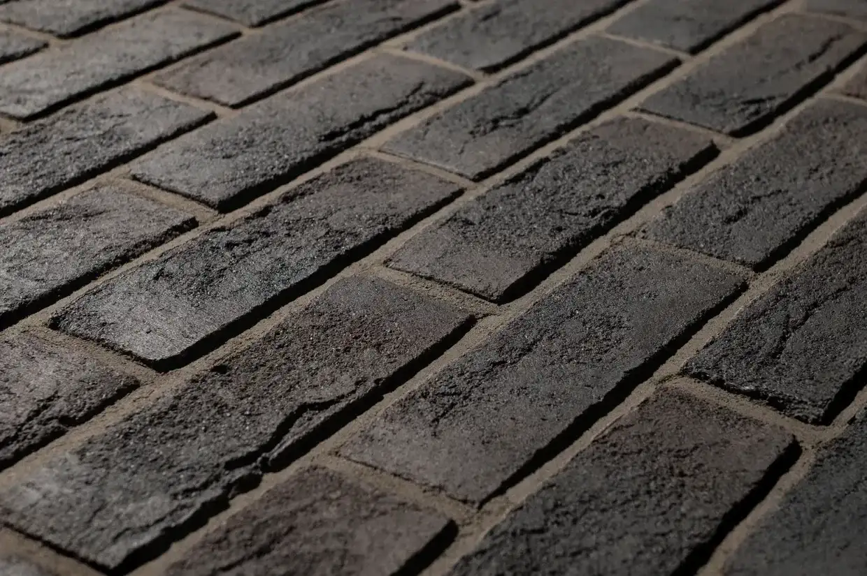 Фасадна плитка Loft Brick Бельгійська 14 чорний 240×71 мм, фото 2