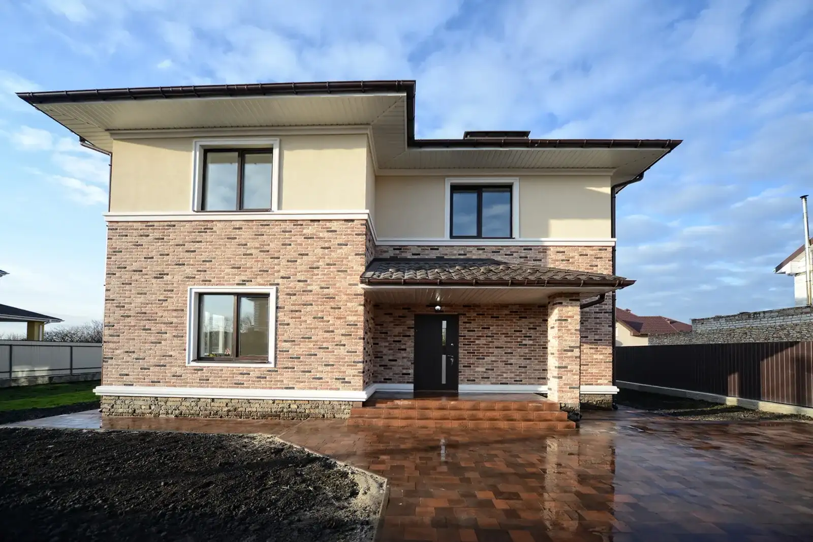 Фасадна плитка Loft Brick Бостон 20 теракотовий 210×65 мм, фото 4