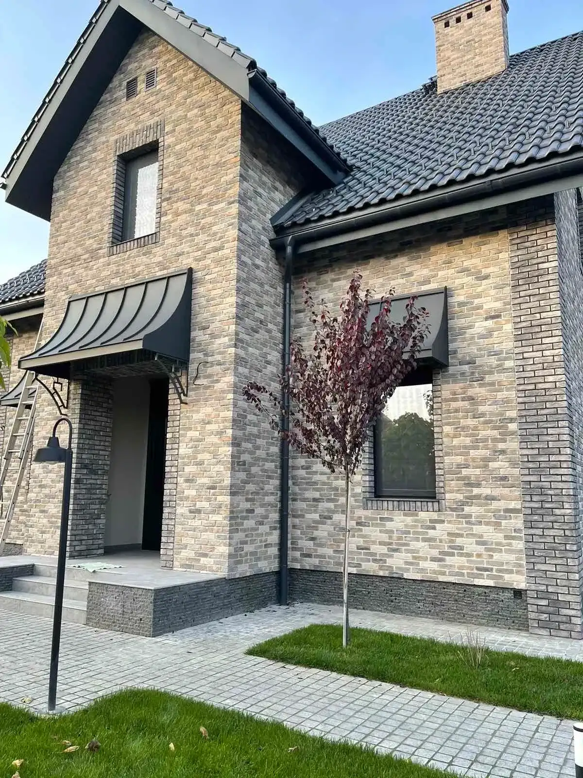 Фасадна плитка Loft Brick Квебек світло-сірий 210×65 мм, фото 2