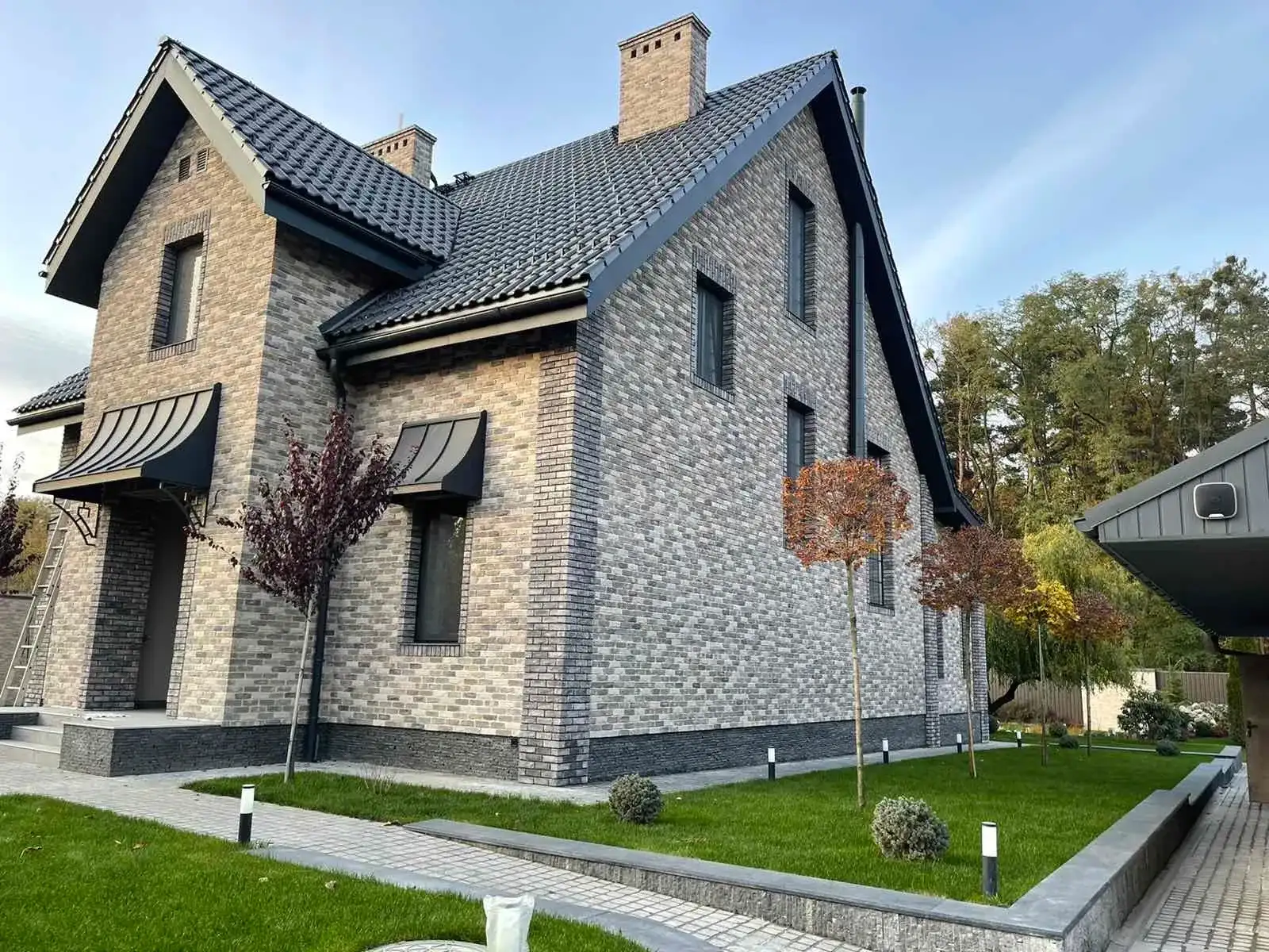 Фасадна плитка Loft Brick Квебек світло-сірий 210×65 мм, фото 3