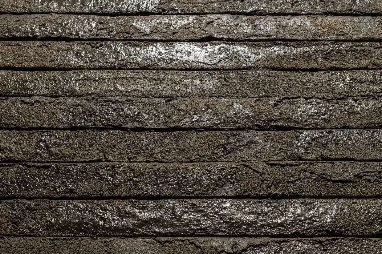 Фасадна плитка Loft Brick Rockface 545 коричневий ригель, фото 3