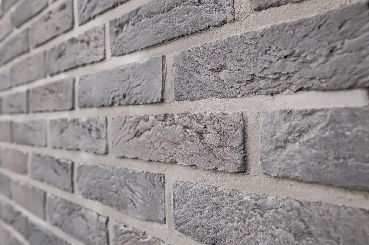 Фасадна плитка Loft Brick Стара Прага 04 сірий 209×49 мм, фото 2