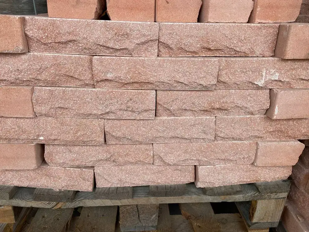 Цегла гіперпресована Еліт Брік скеля порожниста (червона) 250×100×65 мм