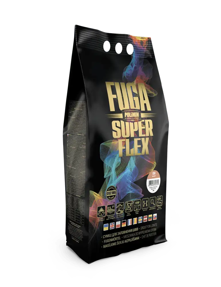 Затирка швів Polimin Fuga Superflex Almond, мигдаль (2 кг)