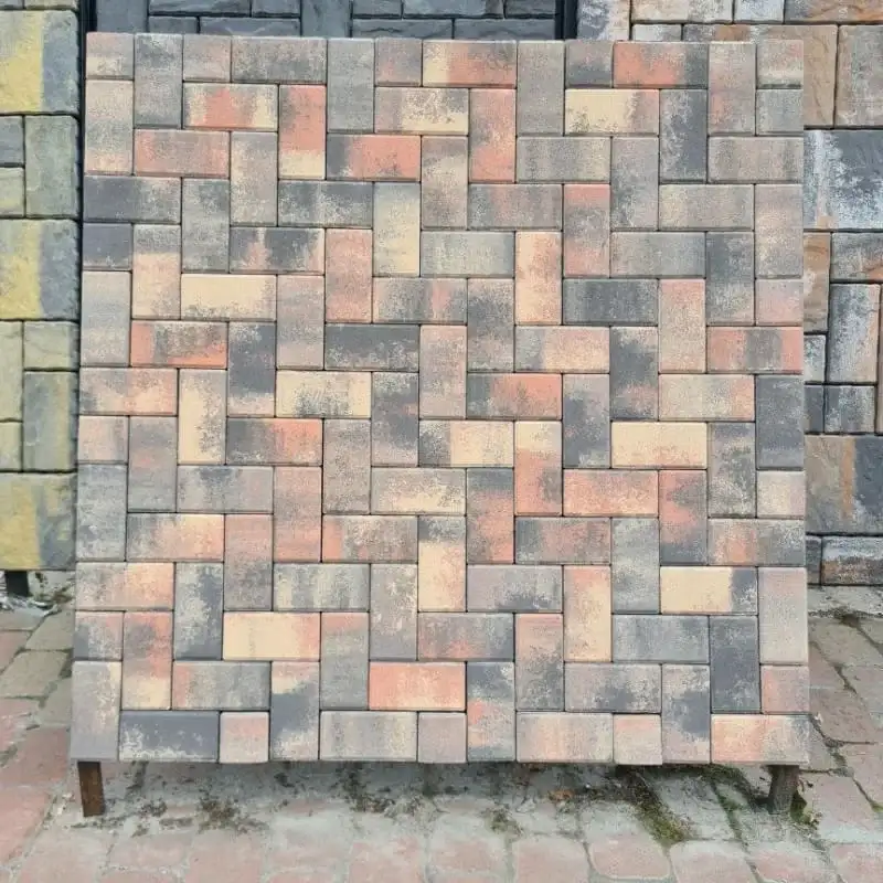 Бруківка Золотий Мандарин 200×100 40 мм мілано