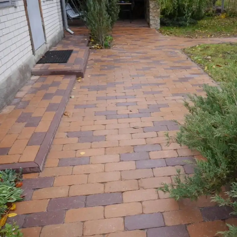 Бруківка Золотий Мандарин Роттердам 250×120 65 мм антик персиковий