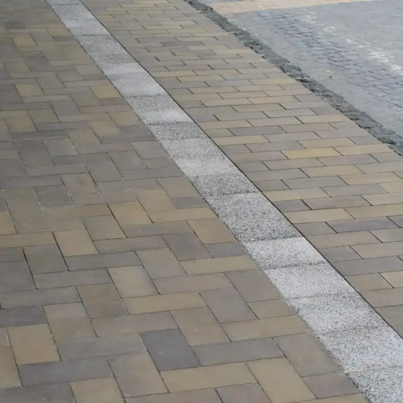 Бруківка Золотий Мандарин 200×100 40 мм без фаски генуя