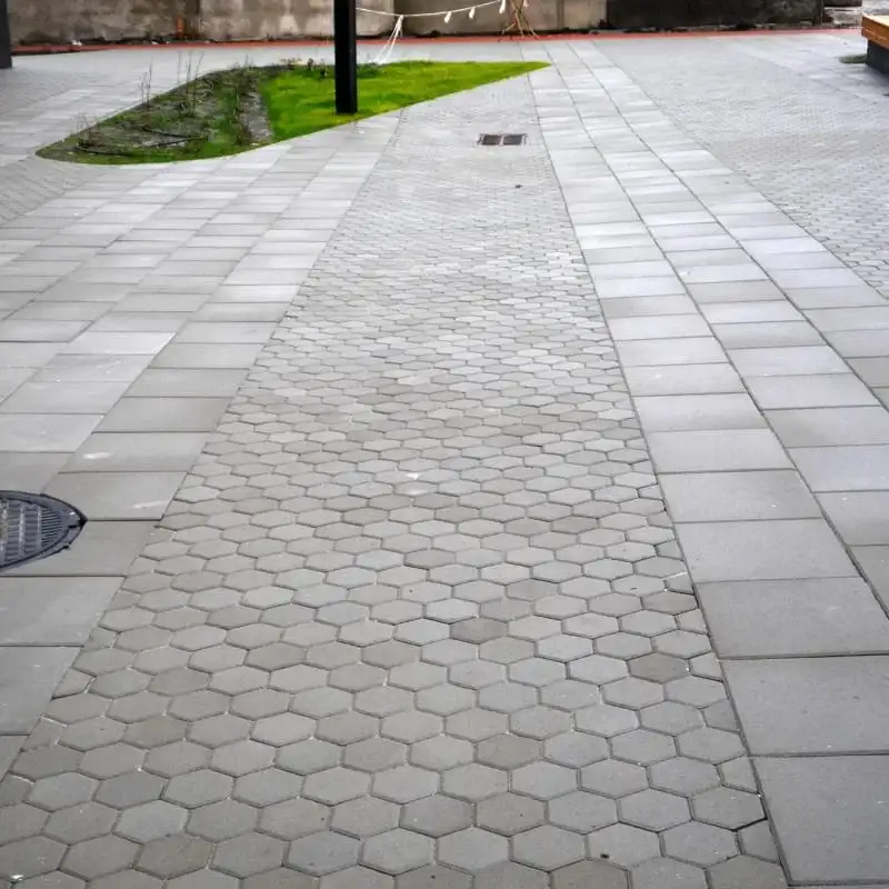 Тротуарна плитка Золотий Мандарин Сота 140×125 60 мм сірий