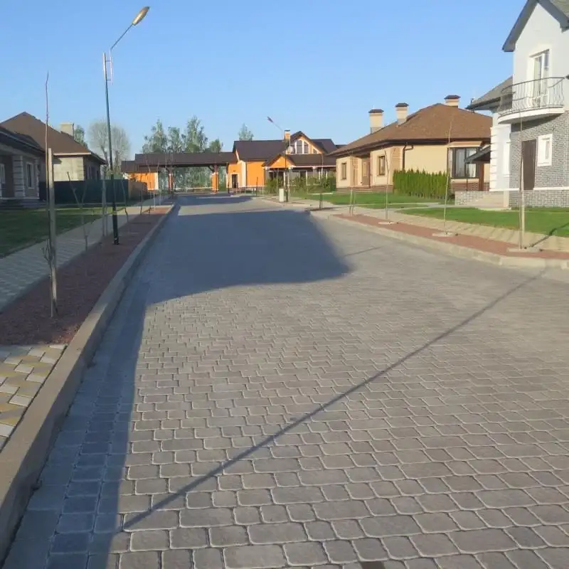 Тротуарна плитка Золотий Мандарин Стара площа 40 мм сірий