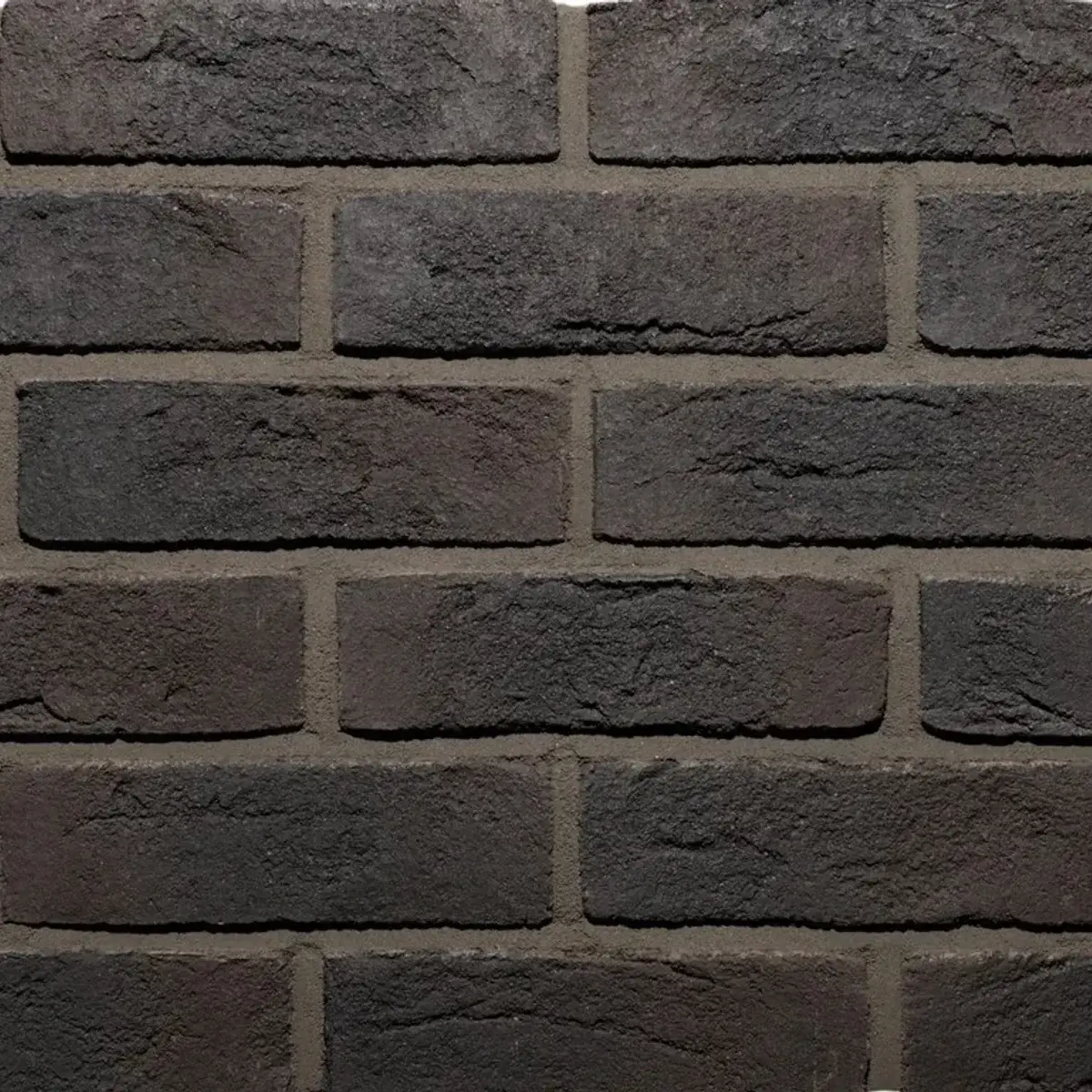 Фасадна плитка Loft Brick Бельгійська 14 чорний 240×71 мм