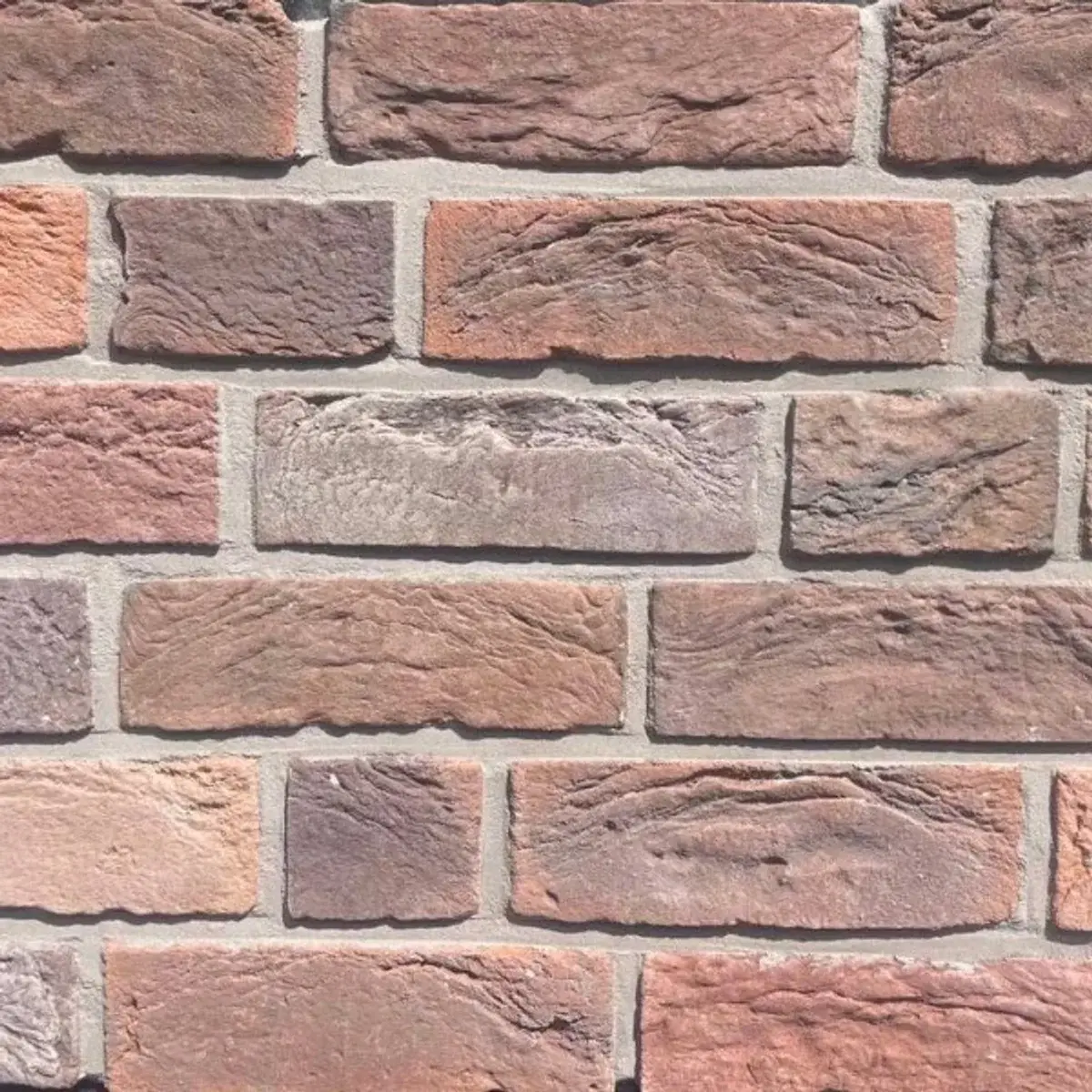 Фасадна плитка Loft Brick Бостон 40 червоний 210×65 мм