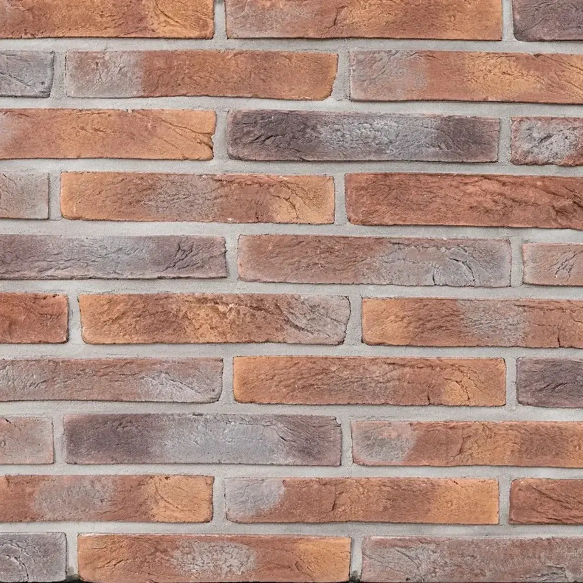 Фасадна плитка Loft Brick Лонг Форд 30 червоний 295×50 мм