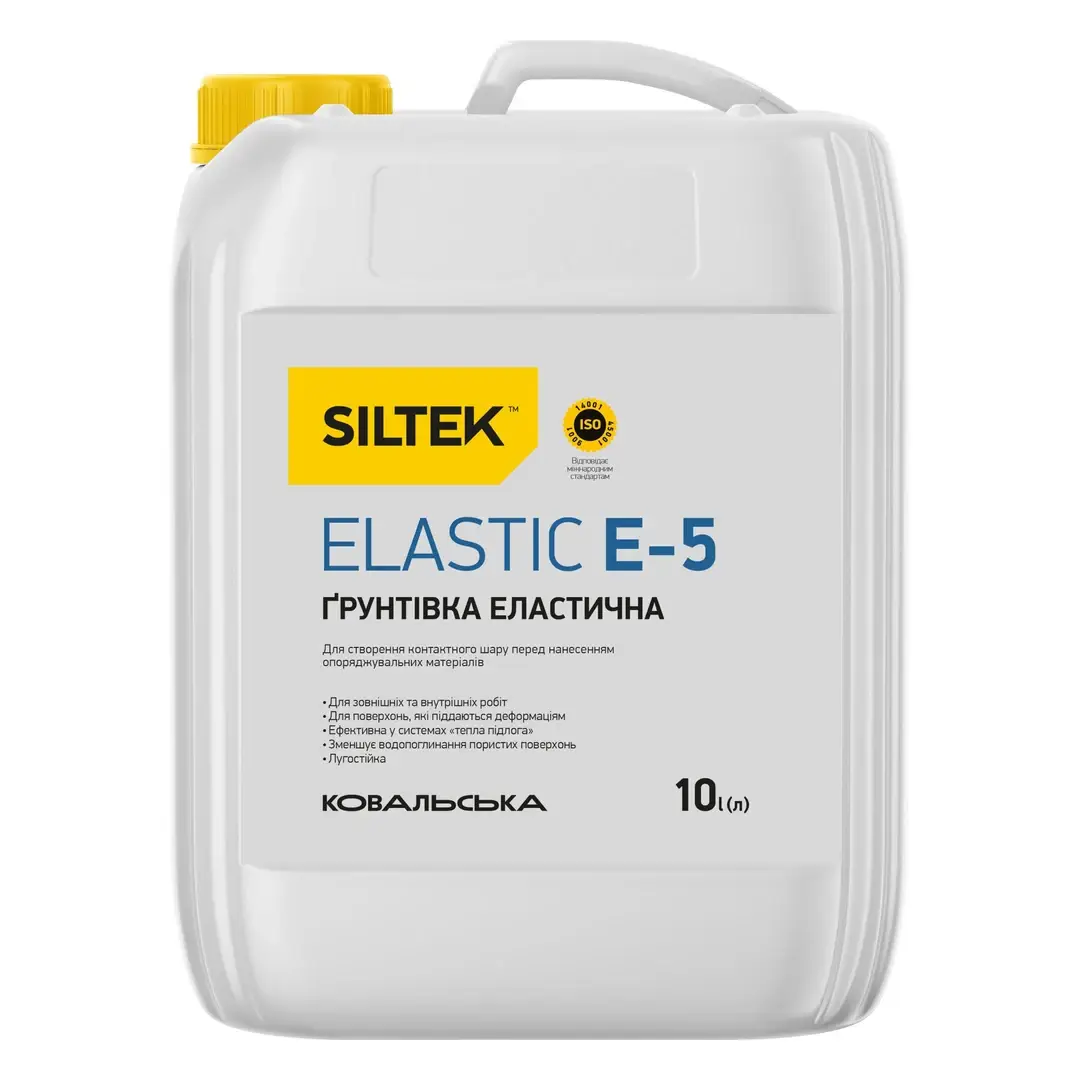 Ґрунтівка еластична Siltek E-5 Elastic (10 л)