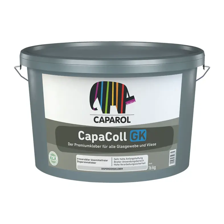 Клей для шпалер і склополотна дисперсійний Caparol CapaColl GK E.L.F. (16 кг)