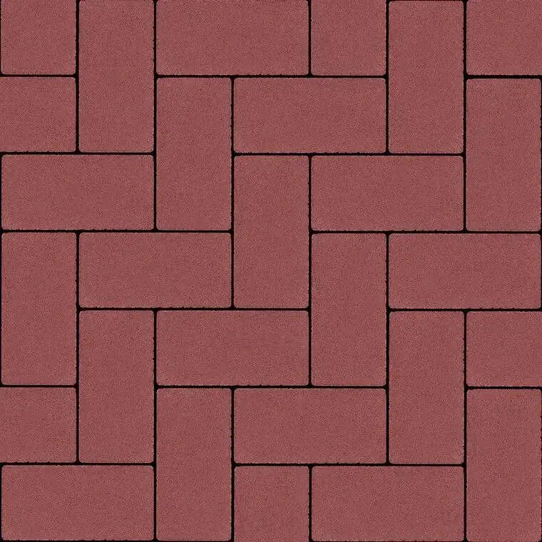 Бруківка Ковальська 200×100×80 без фаски вишня