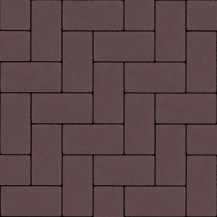 Бруківка Ковальська 200×100×60 без фаски венге
