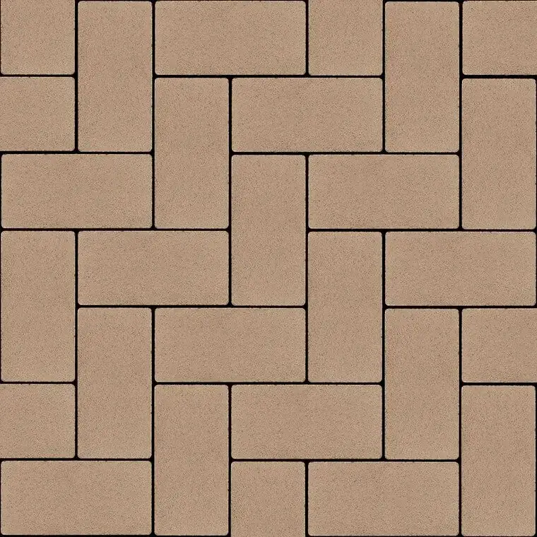 Бруківка Ковальська 200×100×60 без фаски малібу