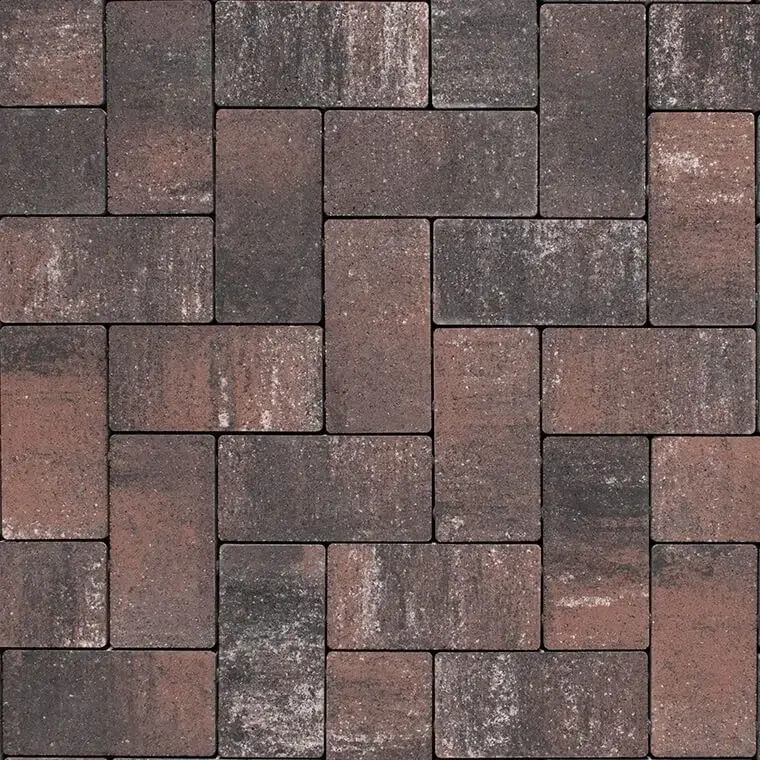 Бруківка Ковальська 200×100×60 без фаски терра