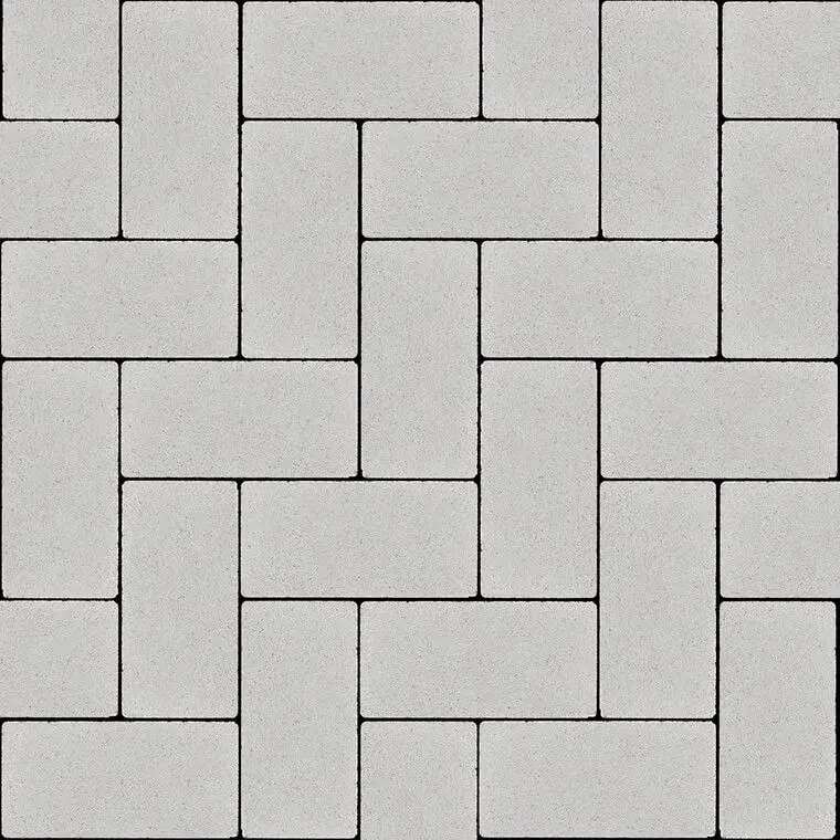 Бруківка Ковальська 200×100×60 без фаски перлина