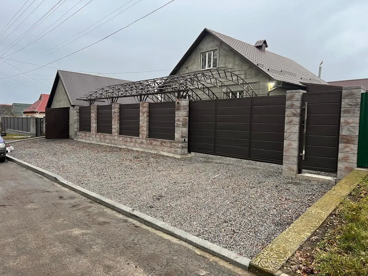 Дашок 504×200 огорожі "Ґардіан" Pyrite 55 мм