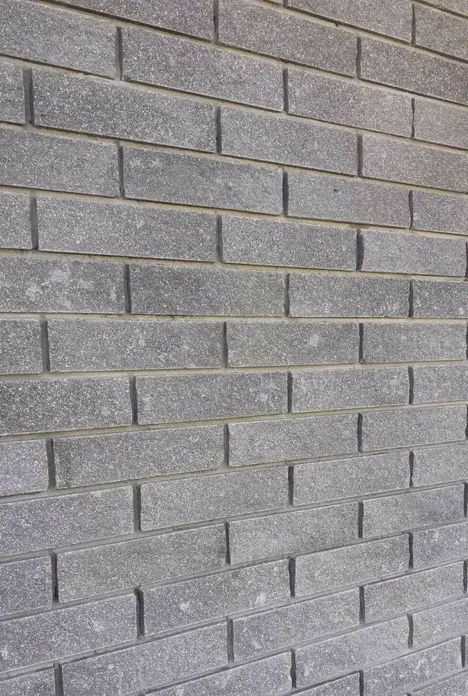 Цегла гіперпресована Еліт Брік колота повнотіла (сіра) 250×100×65 мм