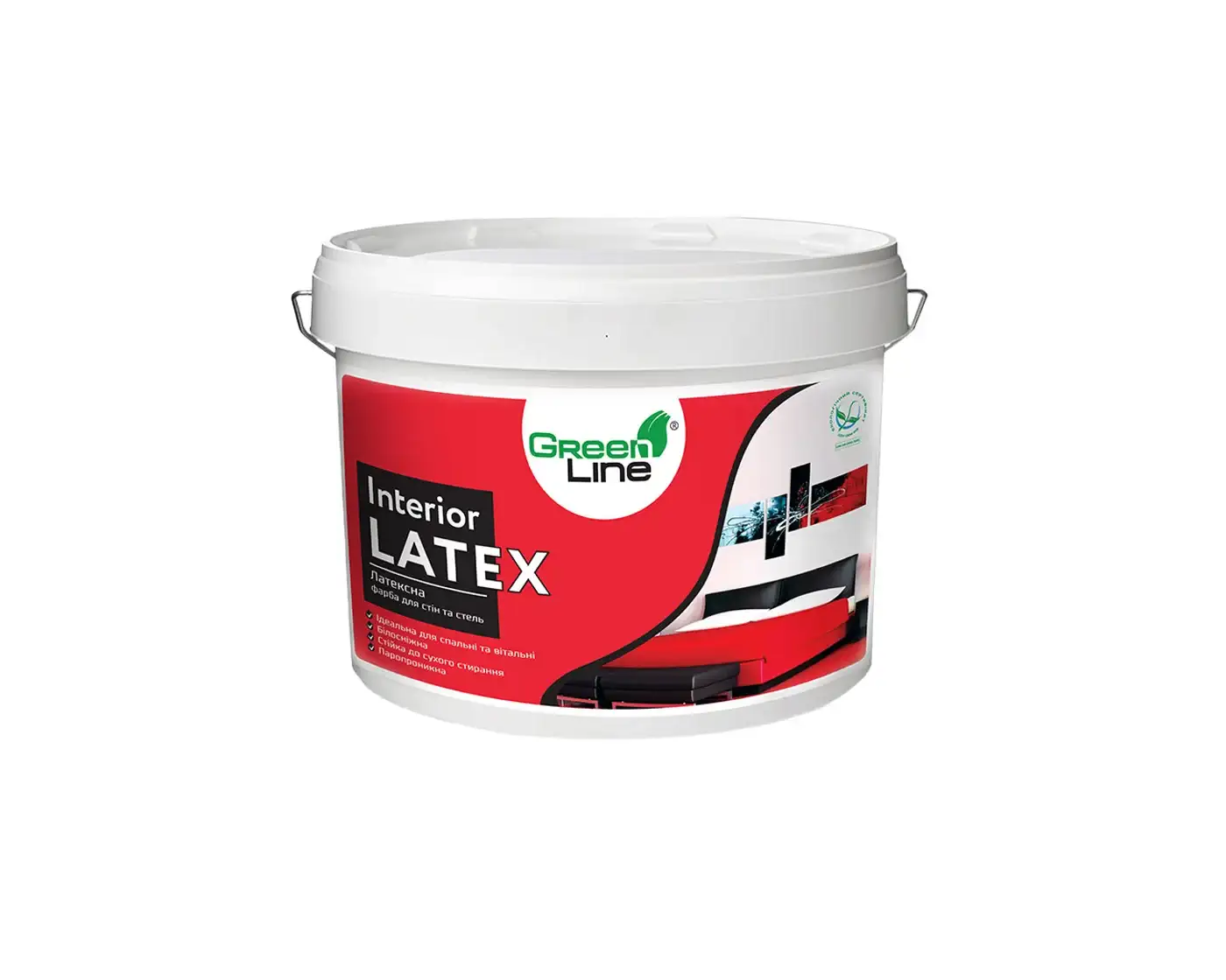 Фарба інтер'єрна латексна Green Line Interior Latex (10 л)