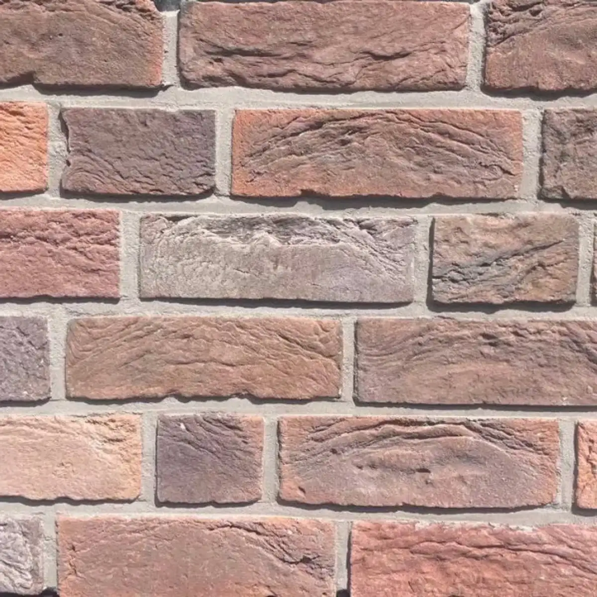 Фасадна плитка Loft Brick Бостон 40 червоний 210×65 мм