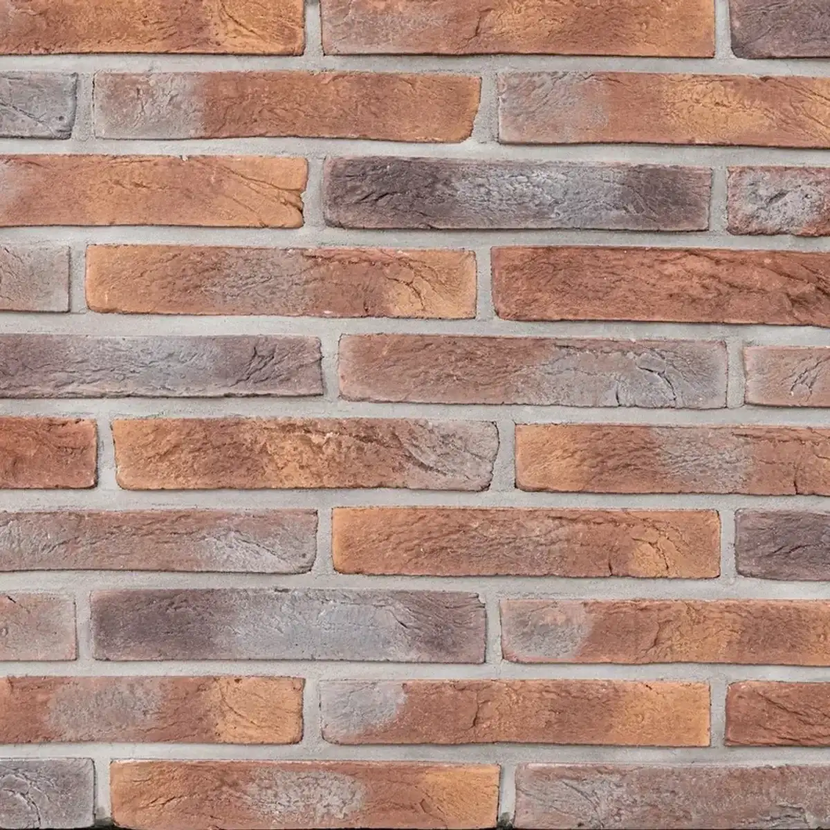 Фасадна плитка Loft Brick Лонг Форд 30 червоний 295×50 мм