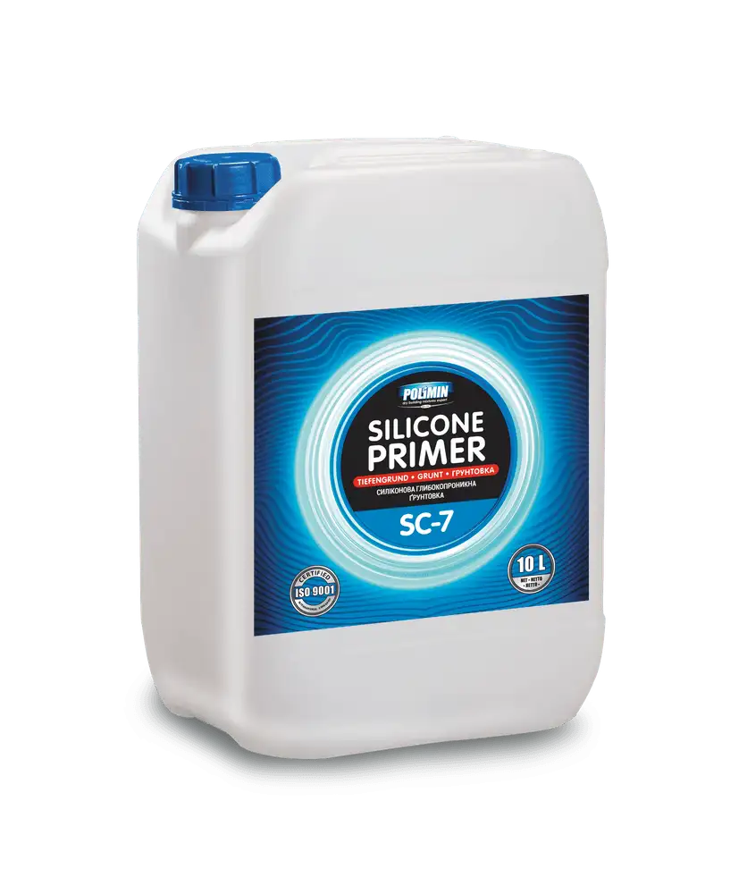Ґрунтовка силіконова Polimin SC-7 Silicone Primer універсальна (10 л)