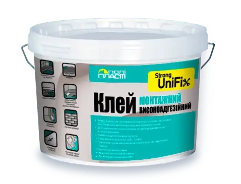 Клей монтажний Поліпласт Strong Uni Fix (12 кг)