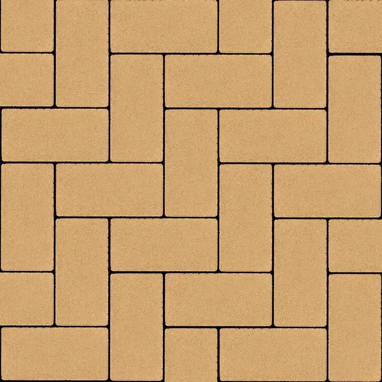 Бруківка Ковальська 200×100×80 без фаски сахара