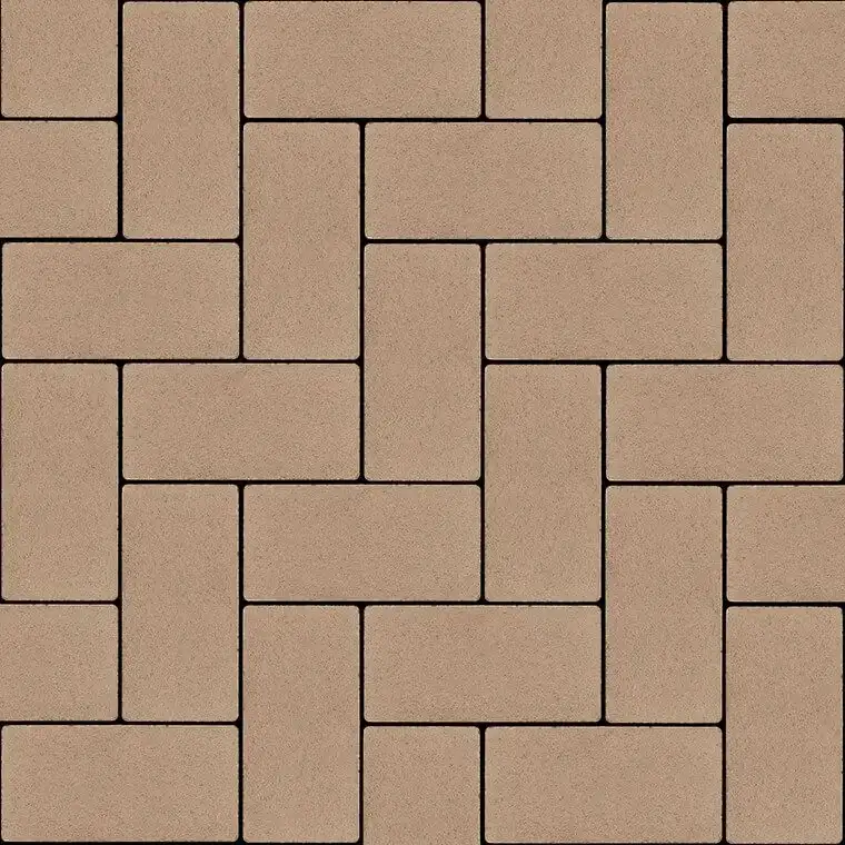 Бруківка Ковальська 200×100×60 без фаски малібу