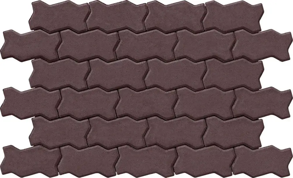 Тротуарна плитка Ковальська Фалка 240×130×80 венге