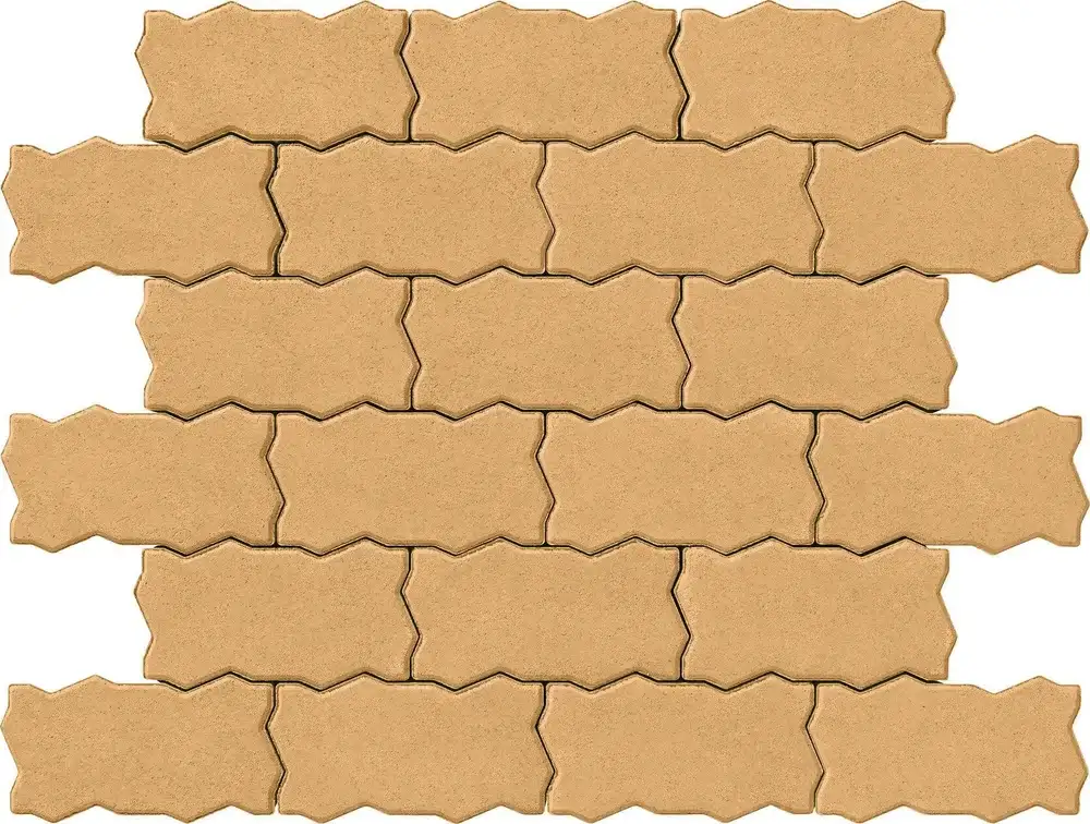 Тротуарна плитка Ковальська Фалка 300×150×100 сахара