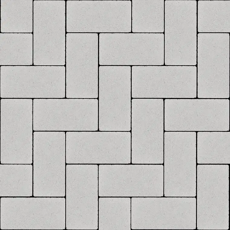 Бруківка Ковальська 200×100×60 без фаски перлина