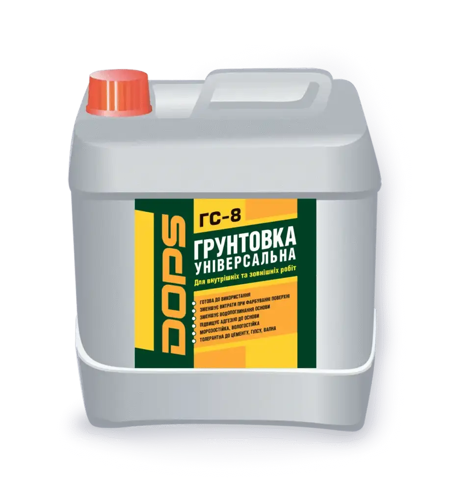 Універсальна ґрунтовка DOPS ГС-8 (10 л)