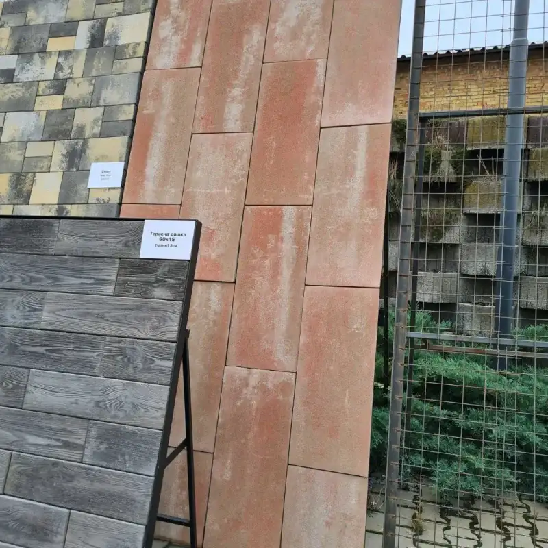 Тротуарна плитка Золотий Мандарин Новоліт 800×350 60 мм фіоріно